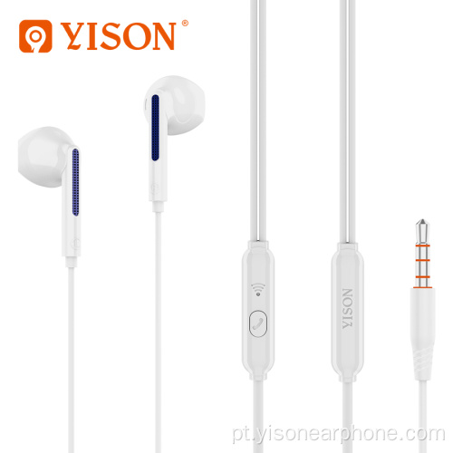 Yison New Release Multifuncional Fone de Ouvido com Fio